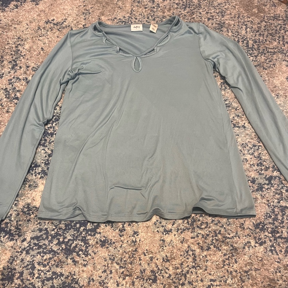 Daytrip Blue Long Sleeve Tee – Size Medium